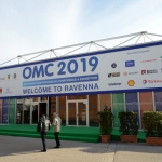 Foto Nicoloro G.   27/03/2019   Ravenna   XIV edizione dell' OMC - Offshore Mediterranean Conference -. nella foto l' ingresso agli stand.