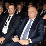 Foto Nicoloro G.   24/10/2023   Ravenna   Edizione 2023 del OMC, Med Energy Conference. nella foto il ministro di Algeria Mohamed Arkab, a sinistra, e il ministro Gilberto Pichetto Fratin.