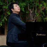 Foto Nicoloro G.   29/06/2015  Milano    Esibizione pomeridiana del grande pianista cinese Lang Lang, ambasciatore di Expo 2015. nella foto il pianista Lang Lang.