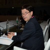 Foto Nicoloro G.  31/07/2015   Milano    Nell' ambito di Expo 2015 si svolge la Conferenza Internazionale dei ministri della Cultura di piÃ¹ di 80 paesi presenti. nella foto il ministro dell' Equador.