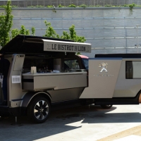 Foto Nicoloro G.   05/05/2015    Milano   Expo Milano 2015 si apre al mondo e si mette in mostra. nella foto uno dei Truck Food presenti all' Expo.