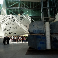 Foto Nicoloro G.   05/05/2015    Milano   Expo Milano 2015 si apre al mondo e si mette in mostra. nella foto l' interno del Palazzo Italia.