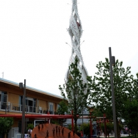 Foto Nicoloro G.   05/05/2015    Milano   Expo Milano 2015 si apre al mondo e si mette in mostra. nella foto una scultura.