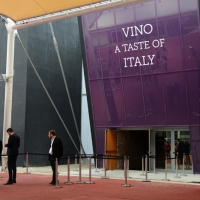 Foto Nicoloro G.   05/05/2015    Milano   Expo Milano 2015 si apre al mondo e si mette in mostra. nella foto il padiglione dei Vini italiani.