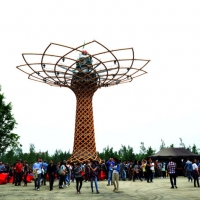 Foto Nicoloro G.   05/05/2015    Milano   Expo Milano 2015 si apre al mondo e si mette in mostra. nella foto l' Albero della Vita.