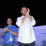 Foto Nicoloro G.   03/08/2019   Cervia ( Ra )   Festa della Lega Romagna. nella foto il ministro e segretario federale della Lega Matteo Salvini.