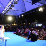 Foto Nicoloro G.   31/07/2020   Cervia ( Ra )  Prima serata della Festa della Lega Romagna. nella foto un momento della serata di dibattito.