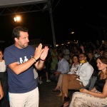 Foto Nicoloro G.   01/08/2020    Cervia ( RA ) Seconda serata della Festa della Lega Romagna che ha visto la presenza del leader del Carroccio. nella foto il segretario della Lega Matteo Salvini.