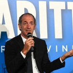 Foto Nicoloro G.   04/08/2020  Cervia ( RA )   Ultima giornata della Festa della Lega Romagna. nella foto il governatore del Veneto Luca Zaia.