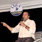 Foto Nicoloro G.   31/07/2022   Cervia ( RA  )   Festa della Lega Romagna. nella foto il leader della Lega Matteo Salvini.