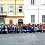 Foto Nicoloro G. 04/11/2022   Ravenna   Festa dell' Unità Nazionale e delle Forze Armate. nella foto rilevante la presenza di scolari alla manifestazione.