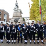 Foto Nicoloro G. 04/11/2022   Ravenna   Festa dell' Unità Nazionale delle Forze Armate. nella foto al centro il comandante della Guardia Costiera Francesco Cimmino.