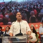 Foto Nicoloro G.   08/09/2019   Ravenna    Manifestazione di chiusura della Festa Nazionale dell' Unita'. nella foto Nicola Zingaretti durante il suo intervento.