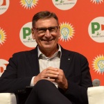 Foto Nicoloro G.   04/09/2019   Ravenna    Festa Nazionale dell' Unita'. nella foto Mario Lusetti, presidente Legacoop nazionale.