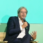 Foto Nicoloro G.   02/09/2023   Ravenna   Festa Nazionale dell' Unita'.  nella foto Paolo Gentiloni Commissario europeo per gli Affari Economici.