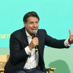 Foto Nicoloro G.   09/09/2023   Ravenna   Festa Nazionale dell' Unita'.  nella foto Giuseppe Conte leader M5S.