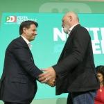 Foto Nicoloro G.   09/09/2023   Ravenna   Festa Nazionale dell' Unita'.  nella foto Giuseppe Conte e Stefano Bonaccini.