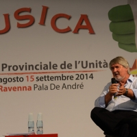 Foto Nicoloro G.  30/08/2014   Ravenna    Festa Provinciale de L' Unità. nella foto il ministro Giuliano Poletti.