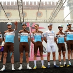Foto Nicoloro G.   21/05/2019   Ravenna    10° tappa del 102° Giro d' Italia da Ravenna a Modena. nella foto la squadra della Maglia Bianca AG2R La Mondiale.