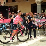 Foto Nicoloro G.   21/05/2019   Ravenna    10° tappa del 102° Giro d' Italia da Ravenna a Modena. nella foto la Maglia Rosa Valerio Conti.