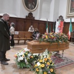 Foto Nicoloro G.   29/03/2023   Bagnacavallo   (RA)   Si sono svolti oggi i funerali dell' attore Ivano Marescotti. nella foto l' assessore sl Comune di Ravenna Fabio Sbaraglia.