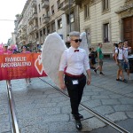 Foto Nicoloro G.   29/06/2019  Milano   Manifestazione con corteo del Gay Pride. nella foto partecipanti al corteo.