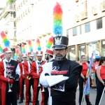 Foto Nicoloro G.   29/06/2019  Milano   Manifestazione con corteo del Gay Pride. nella foto la musica della banda ha seguito tutto il tragitto del corteo.