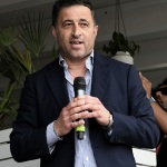 Foto Nicoloro G.   27/09/2021   Ravenna   Il leader di Italia Viva e' in citta' per presentare il suo libro e sostenere la lista Ravenna in Campo, che a lui fa riferimento e che appoggia l' elezione a sindaco del candidato del Centrosinistra. nella foto Roberto Fagnani capolista alle amministrative per la lista Ravenna in Campo.