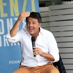 Foto Nicoloro G.   27/09/2021   Ravenna   Il leader di Italia Viva e' in citta' per presentare il suo libro e sostenere la lista Ravenna in Campo, che a lui fa riferimento e che appoggia l' elezione a sindaco del candidato del Centrosinistra. nella foto il leader di Italia Viva Matteo Renzi.