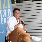 Foto Nicoloro G.   27/09/2021   Ravenna   Il leader di Italia Viva e' in citta' per presentare il suo libro e sostenere la lista Ravenna in Campo, che a lui fa riferimento e che appoggia l' elezione a sindaco del candidato del Centrosinistra. nella foto il leader di Italia Viva Matteo Renzi.