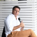 Foto Nicoloro G.   27/09/2021   Ravenna   Il leader di Italia Viva e' in citta' per presentare il suo libro e sostenere la lista Ravenna in Campo, che a lui fa riferimento e che appoggia l' elezione a sindaco del candidato del Centrosinistra. nella foto il leader di Italia Viva Matteo Renzi.