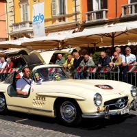 Foto Nicoloro G. 18/05/2012 Ravenna La 36° edizione del Rally 1000 Miglia, che conta la partecipazione di ben 382 auto storiche, passa da Ravenna per il controllo a timbro. nella foto Un auto partecipante