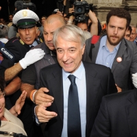 Foto Nicoloro G. 01/06/2011 Milano Passaggio di consegne a palazzo Marino dall’ ex sindaco Letizia Moratti al neo eletto Giuliano Pisapia. nella foto Giuliano Pisapia