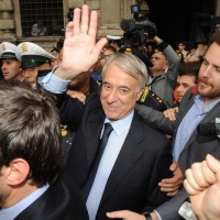 Foto Nicoloro G. 01/06/2011 Milano Passaggio di consegne a palazzo Marino dall’ ex sindaco Letizia Moratti al neo eletto Giuliano Pisapia. nella foto Giuliano Pisapia