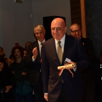 Foto Nicoloro G.  07/12/2014    Milano    Tradizionale cerimonia della consegna degli Ambrogini da parte del Comune di Milano. nella foto  l' a.d. del Milan A.C. Adriano Galliani.