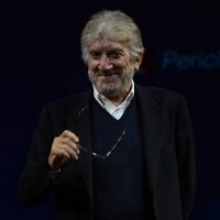 Foto Nicoloro G.  29/11/2015   Ravenna   44° edizione del Premio Guidarello per il Giornalismo d' Autore organizzato da Confindustria Ravenna. nella foto l' attore Gigi Proietti, premiato per la sezione radio/televisione.