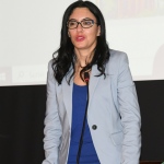 Foto Nicoloro G.   15/09/2020   Ravenna   Con l' intervento della ministra dell' Istruzione si e' svolta la presentazione dei progetti scolastici dedicati a Dante, in occasione del 700° anno dalla morte del Sommo Poeta. nella foto la ministra dell' Istruzione Lucia Azzolina.