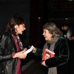 Foto Nicoloro G.   21/11/2022   Milano   Presentazione del libro ' La citta' universale ' del sindaco di Firenze Dario Nardella. nella foto Elisabetta Sgarbi, a sinistra, e Andree Ruth Shammah.