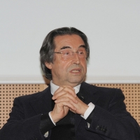 Foto Nicoloro G. 17/01/2011 Milano Presentazione del libro " Prima la musica, poi le parole ", autobiografia del maestro Riccardo Muti. nella foto Riccardo Muti