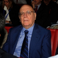Foto Nicoloro G . 06/10/2012 Riccione ( Rimini ) Presentazione del nuovo movimento ” 3L Avanti Insieme ” da parte dell’ ex ministro del Tesoro Giulio Tremonti. nella foto Rino Formica