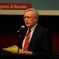 Foto Nicoloro G . 06/10/2012 Riccione ( Rimini ) Presentazione del nuovo movimento ” 3L Avanti Insieme ” da parte dell’ ex ministro del Tesoro Giulio Tremonti. nella foto Giulio Tremonti