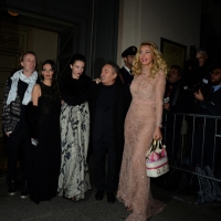 Foto Nicoloro G.  07/12/2014    Milano    Tradizionale serata inaugurale della stagione lirica del Teatro alla Scala. nella foto Valeria Marini con John Richmond e altri.