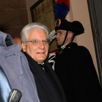 Foto Nicoloro G.   07/12/2019   Milano    Serata inaugurale della stagione 2019-2020 del Teatro alla Scala. nella foto il presidente Sergio Mattarella al suo arrivo al Teatro.