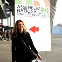 Foto Nicoloro G. 15/12/2013 Milano Prima Assemblea Nazionale del PD dopo le elezioni di Matteo Renzi a segretario. nella foto Marianna Madia