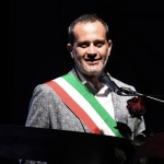 17/07/2022  Gatteo Mare  ( FC )   Quinta tappa de ' La Milanesiana ' in Emilia-Romagna. nella foto il sindaco di Gatteo Roberto Pari.