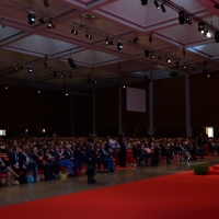 Foto Nicoloro G.  08/05/2014  Rimini  Terza e conclusiva giornata del 17° Congresso della CGIL. nella foto Susanna Camusso durante il suo discorso di chiusura del Congresso.