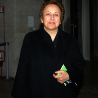 Foto Nicoloro G.   14/11/2014   Milano     Sesta Conferenza Mondiale " Science for Peace " dal titolo " Pace come condizione del benessere ". nella foto Shirin Ebadi,  premio Nobel per la Pace 2003.