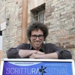 01/07/2021   Ravenna   Serata inaugurale dell' ottava edizione di ' Scrittura Festival '. nella foto lo scrittore Matteo Cavezzali, direttore di Scrittura  Festival.