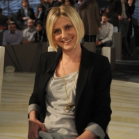 Foto Nicoloro G. Milano 17/12/2010 Ultima puntata dell’ edizione 2010 della trasmissione su La7 ” Invasioni barbariche “. nella foto Chiara Todeschini