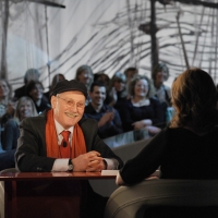 Foto Nicoloro G.  19/11/2010 Milano, Trasmissione televisiva "Le Invasioni barbariche" in programmazione su La7 e condotta da Daria Bignardi. nella foto Antonio Pennacchi – Daria Bignardi
